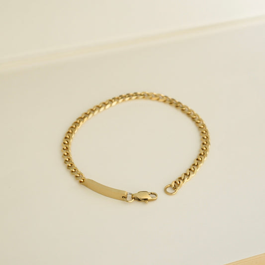 Quilla Cuban Link Bracelet (Gold)