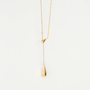 Baylee Droplet Necklace (Gold)