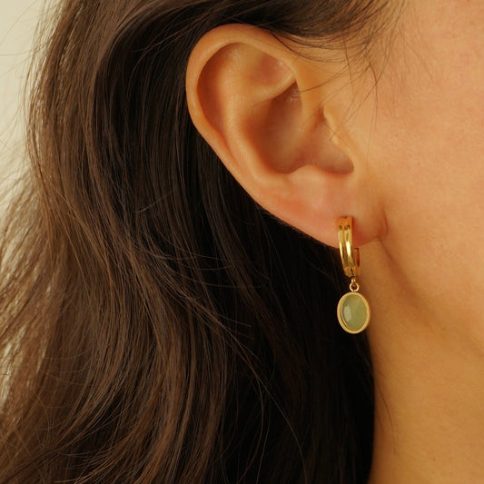 Salem Aventurine Earrings